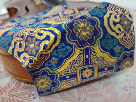 Chinrest Cover (100% silk Shu brocade) for Violin/Viola