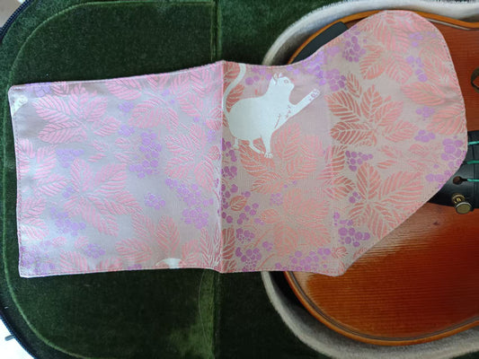 Chinrest Cover (Longer backside) for Violin/Viola