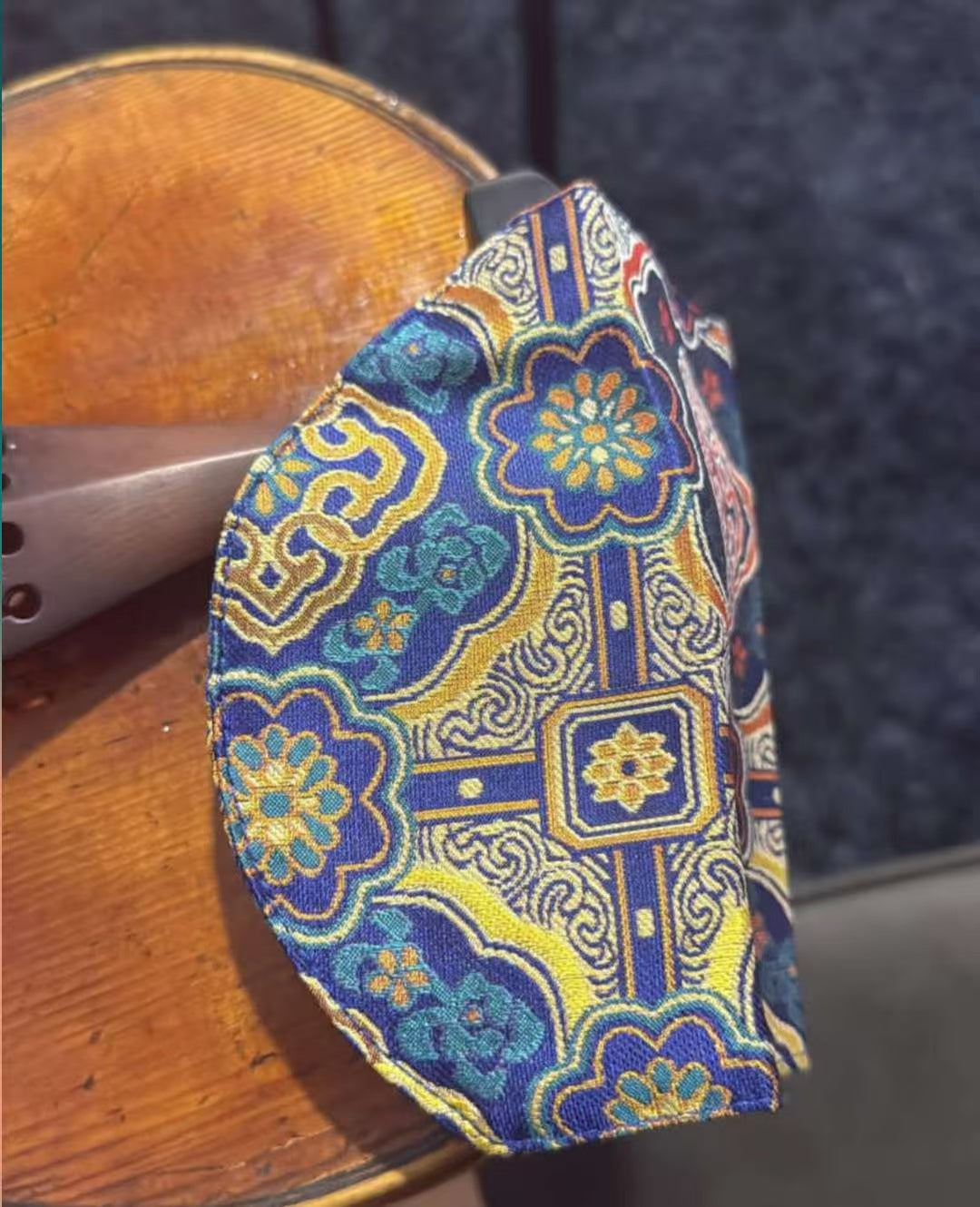Chinrest Cover (100% silk Shu brocade) for Violin/Viola