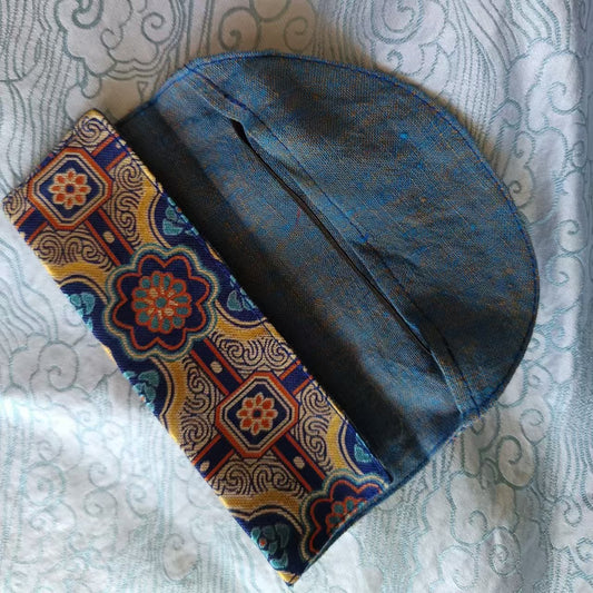 Chinrest Cover (Shu brocade&Hemp) for Violin