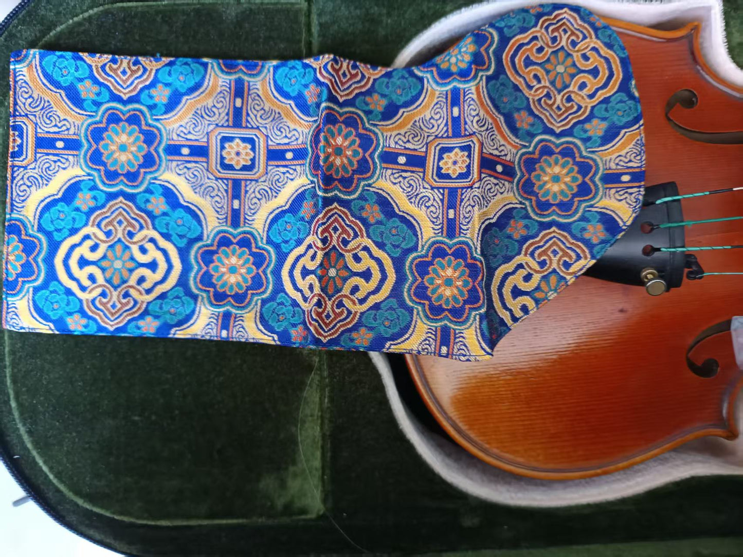 Chinrest Cover (Longer backside) for Violin/Viola