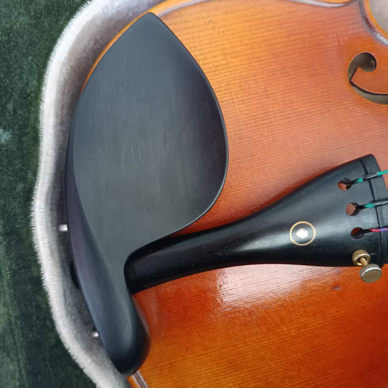 Chinrest Cover (100% silk Song brocade) for Violin/Viola (light)