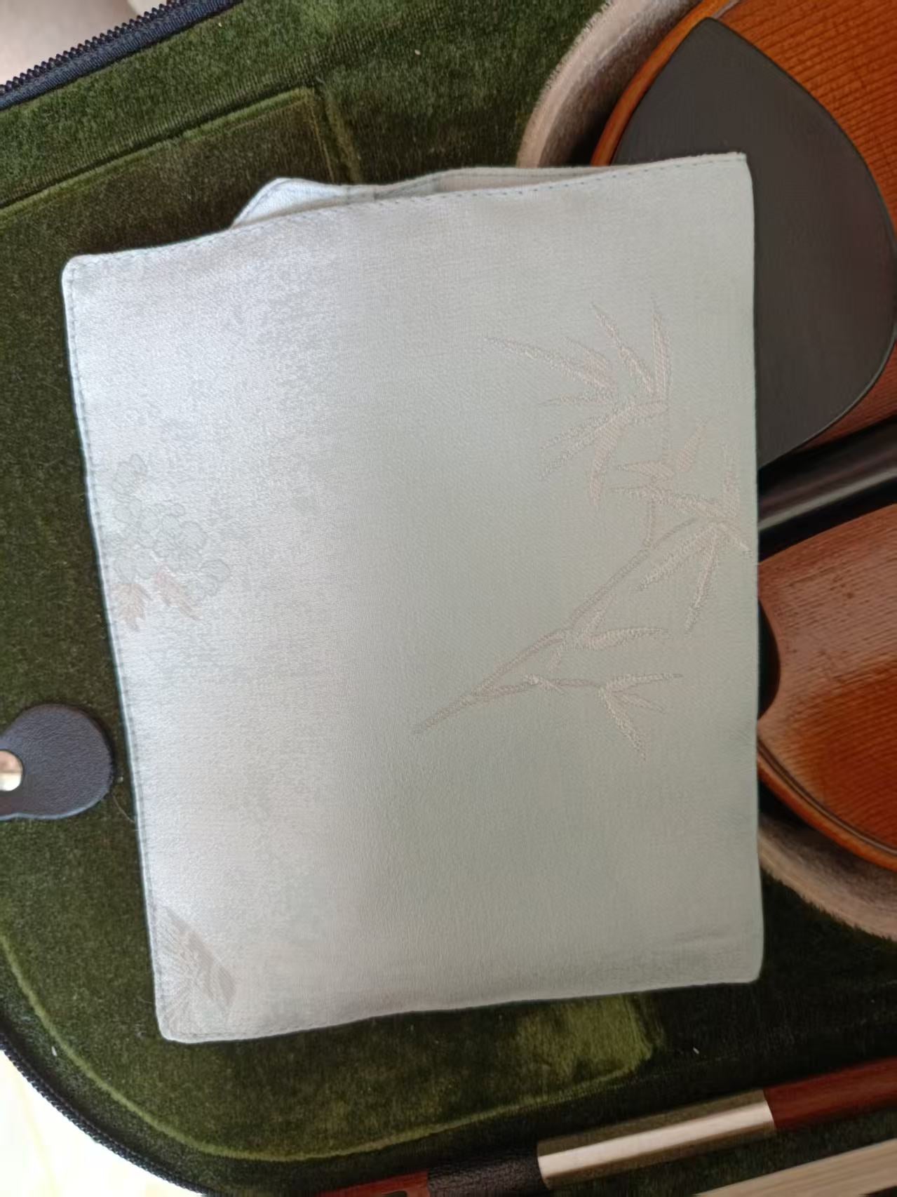 Chinrest Cover (Longer backside) for Violin/Viola